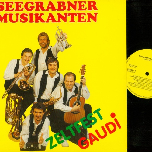 LP--Seegrabner Musikanten    Zeltfest Gaudi