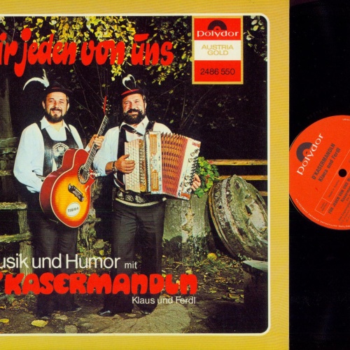 LP--D'Kasermandln  / Musik und Humor