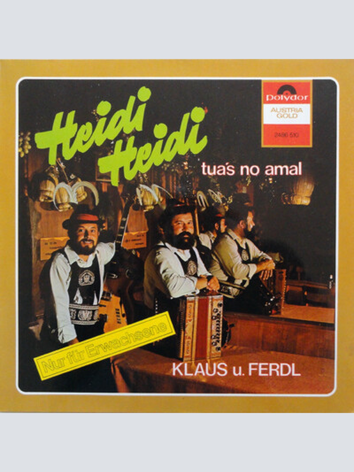 LP, Album Klaus U. Ferdl* - Heidi Heidi Tua's No Amal