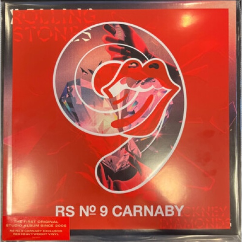 LP, Album, Ltd, Red Rolling Stones* - Hackney Diamonds