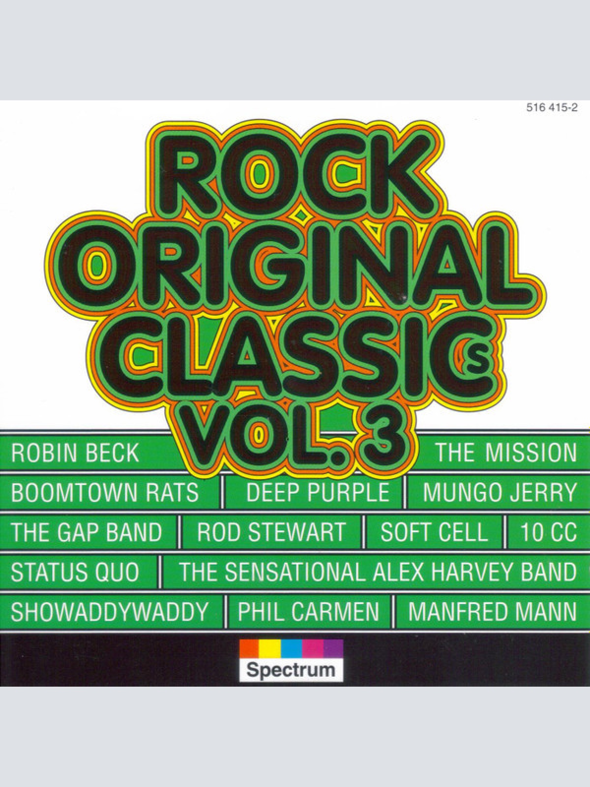 CD, Comp Various - Rock Original Classics Vol. 3