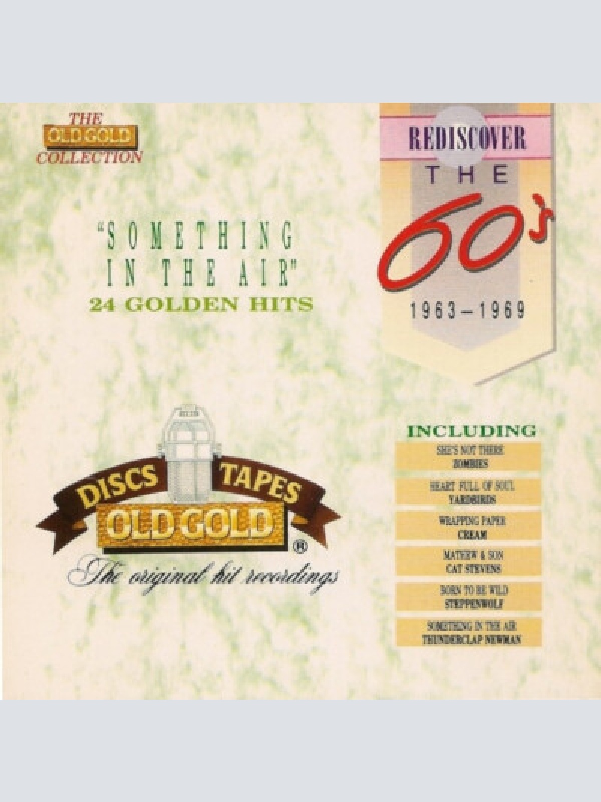 2xCD, Comp Various - Rediscover The 60's - 1963-1969 - Something In The Air