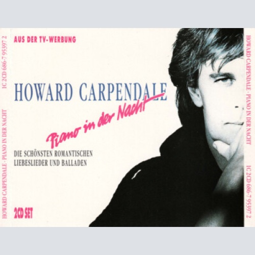 2xCD, Comp Howard Carpendale - Piano In Der Nacht (Die Schönsten Romantischen...