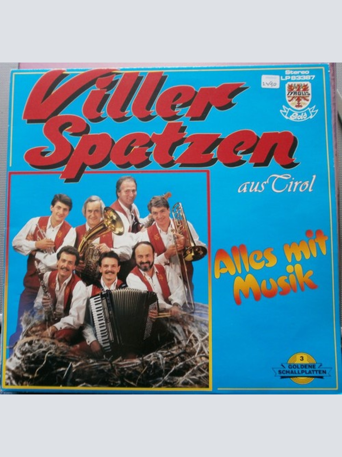 LP, Album Viller Spatzen - Alles Mit Musik