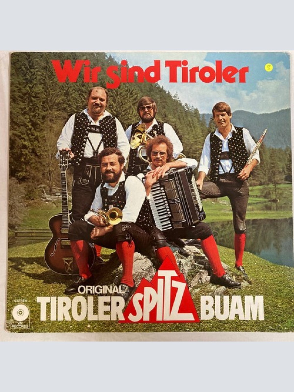 LP, Album Die Tiroler Spitzbuam - Wir Sind Tiroler