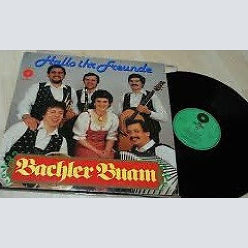 LP, Album Bachler Buam - Hallo, Ihr Freunde