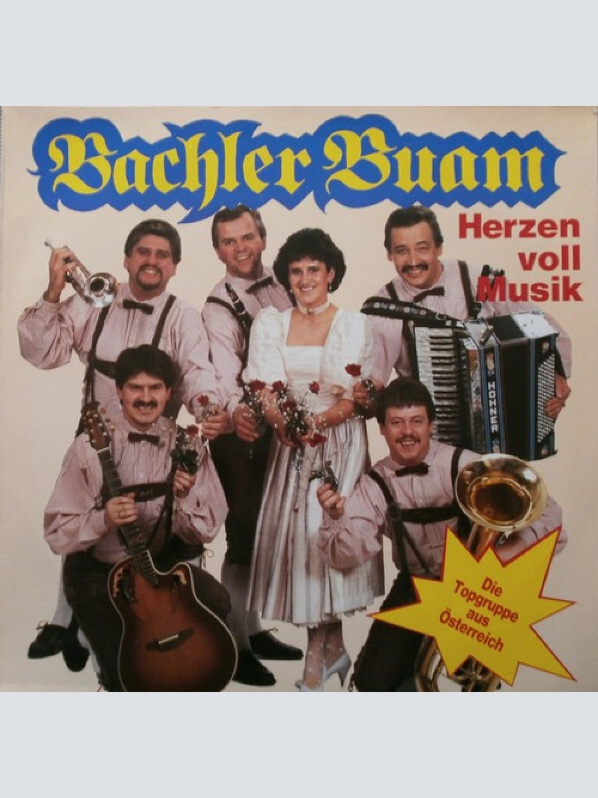 LP, Album Bachler Buam - Herzen Voll Musik