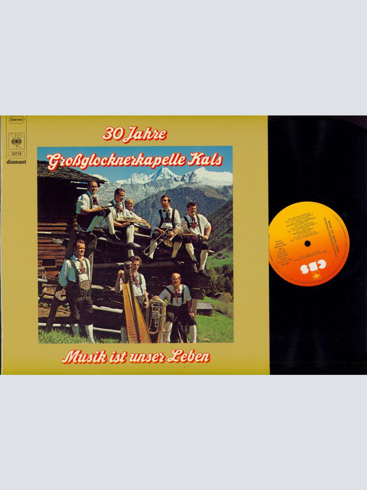 LP-Großglocknerkapelle Kals   Musik ist unser Leben