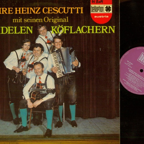 LP-10 Jahre Heinz Cescutti mit seinen Original Fidelen Köflachern