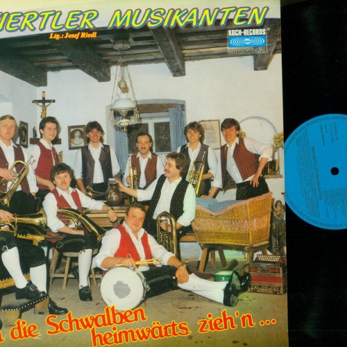 LP--Innviertler Musikanten    Wenn die Schwalben heimwärts ziehn