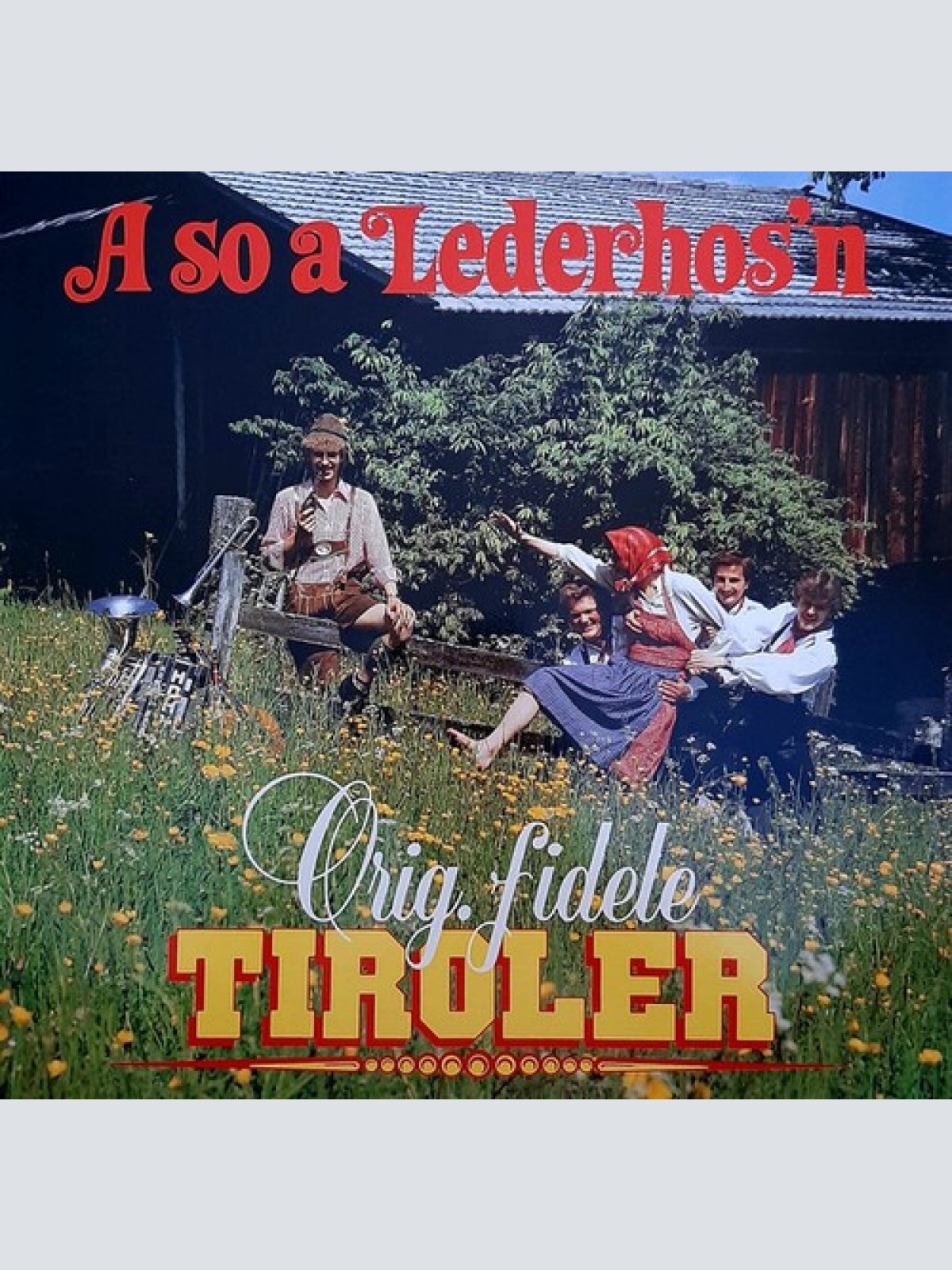 LP, Album Orig. Fidele Tiroler - A So A Lederhos´n