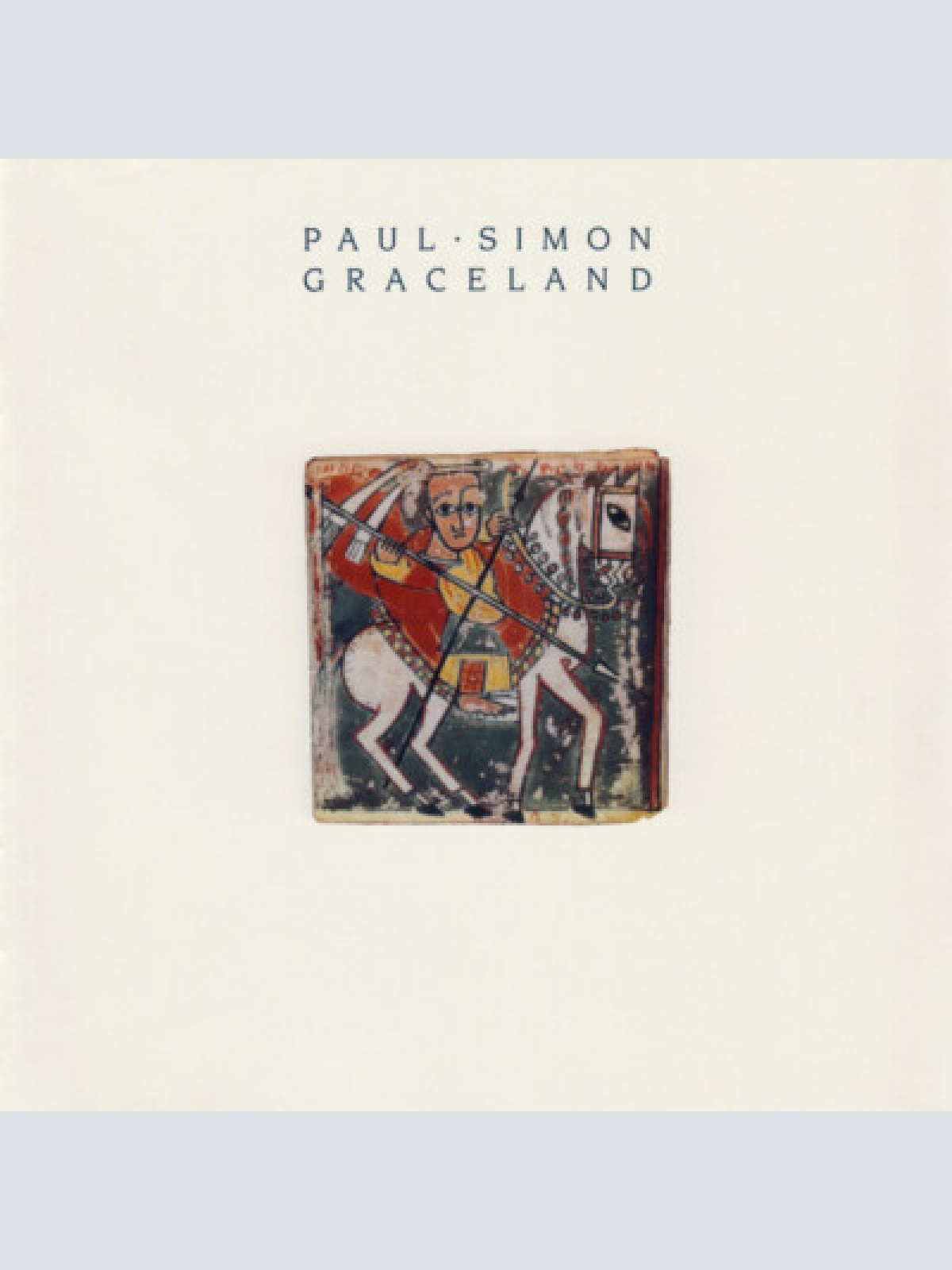CD, Album, RE, RP Paul Simon - Graceland