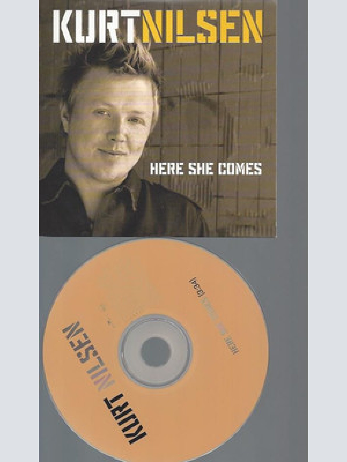 CD--PROMO--KURT NILSEN--HERE SHE COMES