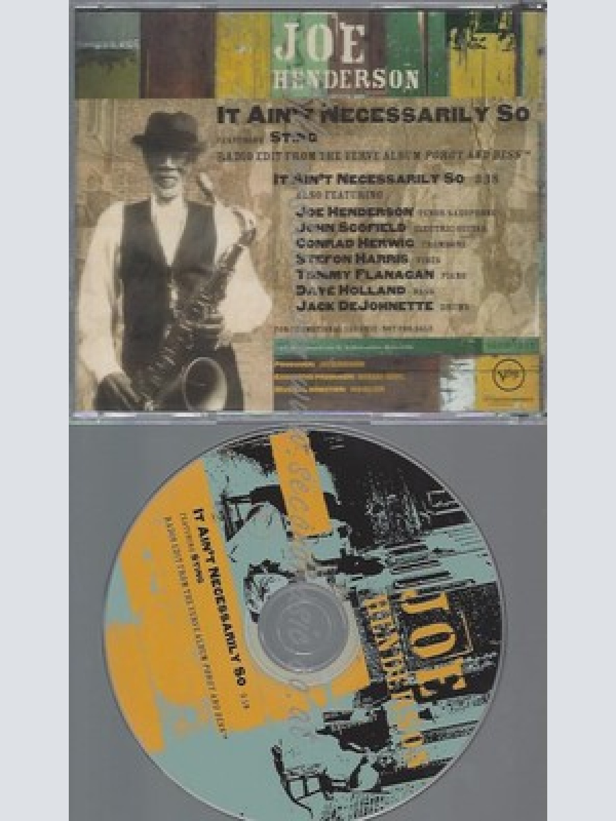 CD--PROMO--JOE HENDERSON--IT AIN'T NECESSARILY SO