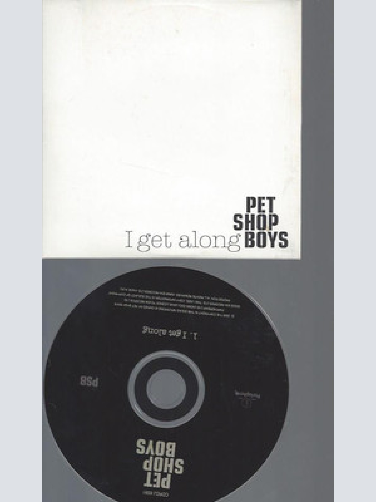 CD--PROMO--PET SHOP BOYS--I GET ALONG