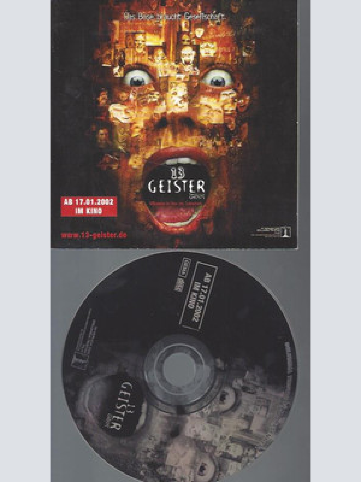 CD--RADIO-AUDIO PRESSKIT-PROMO-13 GEISTER