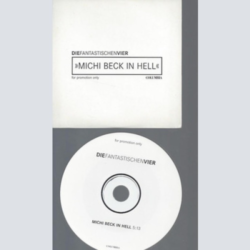 CD--PROMO--DIE FANTASTISCHEN VIER--MICHI BECK IN HELL