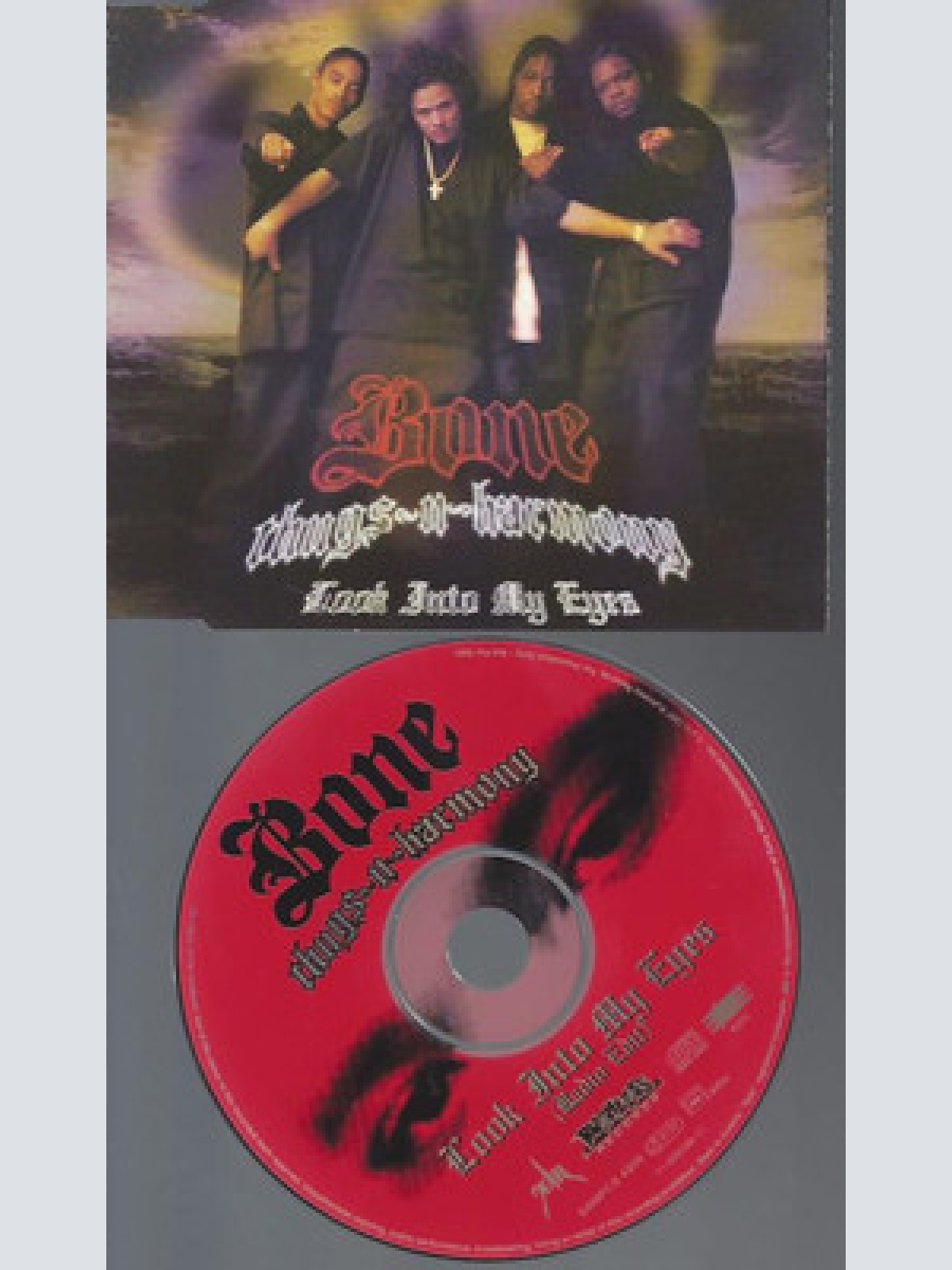 CD--BONE--LOOK INTO MY EYES--1 TRACK --PROMO