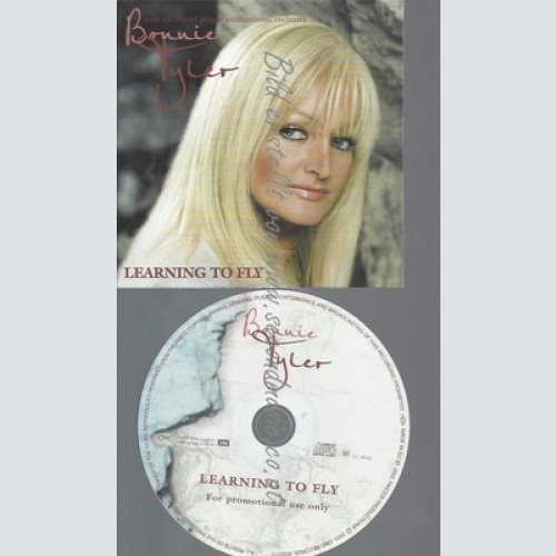 CD--PROMO--BONNIE TYLER--LEARNING TO FLY--2 TRACKS