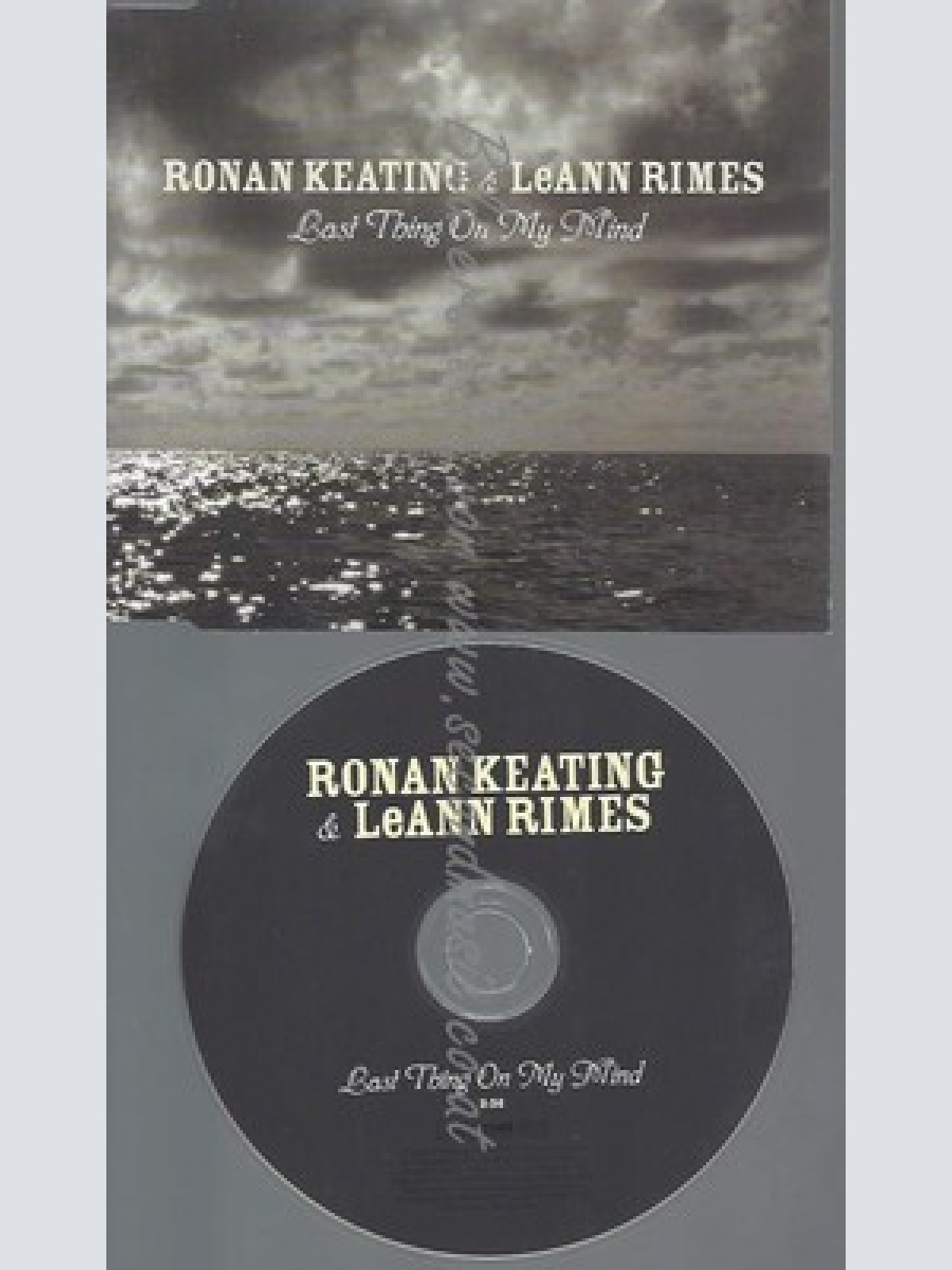 CD--PROMO--RONAN KEATING & LEANN RIMES--LAST THING ON MY MIND --1 TRACK