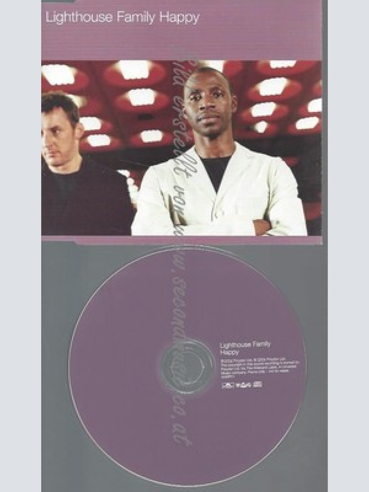 CD--PROMO--LIGHTHOUSE FAMILY--HAPPY--2 TRACKS