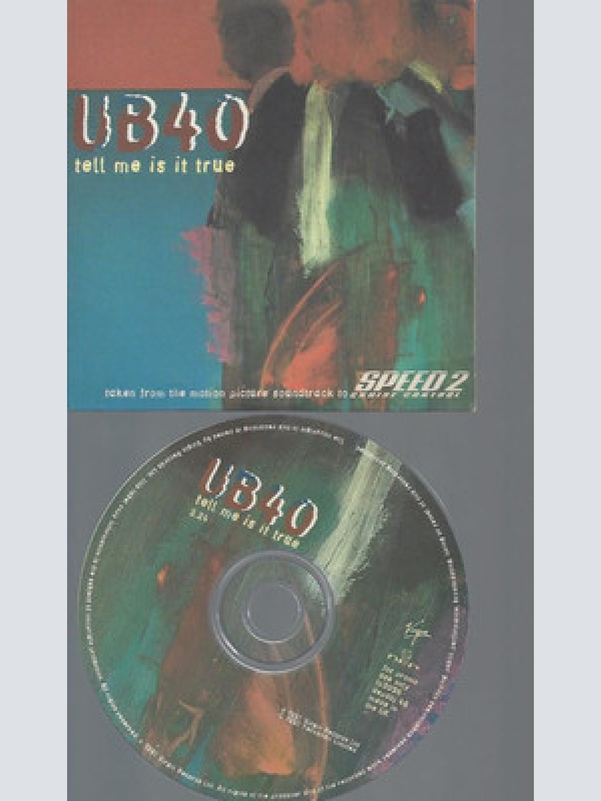 CD--PROMO--UB40--TELL ME IS IT TRUE--SPEED 2