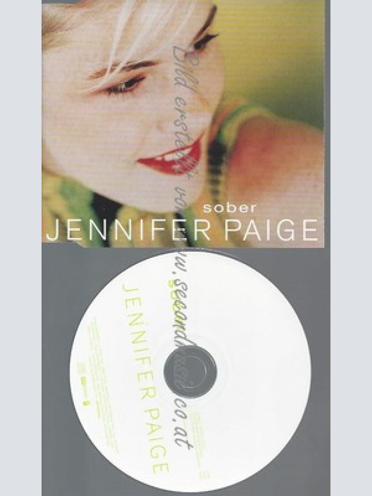 CD--PROMO--JENNIFER PAIGE--SOBER--3 TRACKS