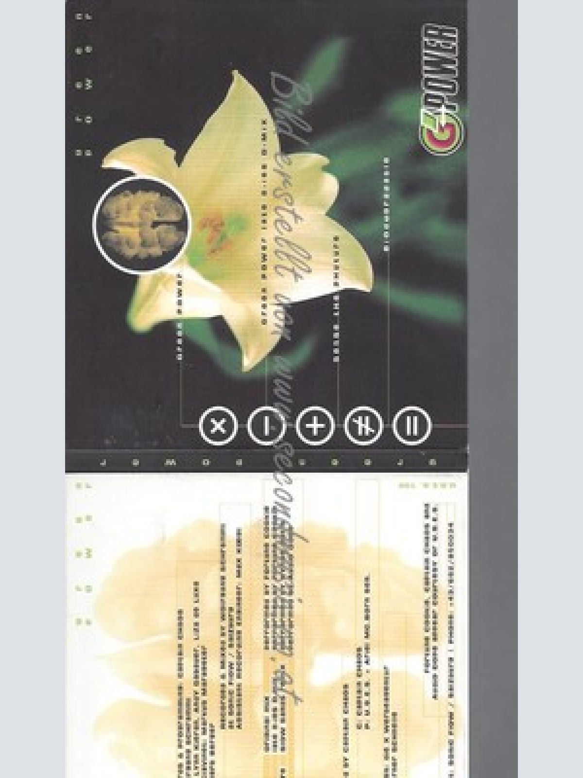 CD--GREEN POWER--SAME--4TRACKS--