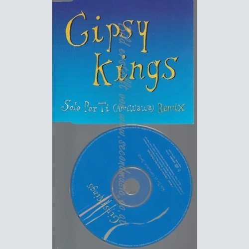 CD--PROMO--GIPSY KINGS--SOLO POR TI--REMIX--
