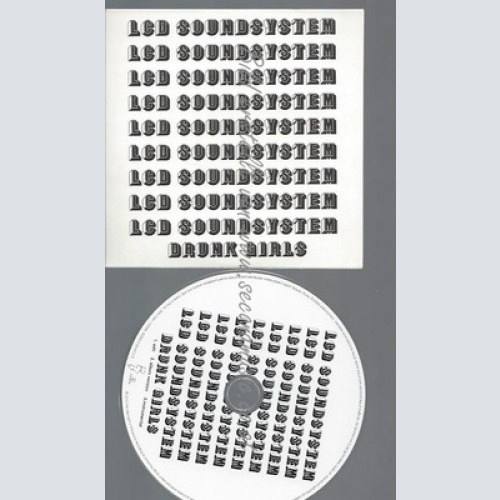 CD--PROMO--LCD SOUNDSYSTEM--DRUNK GIRLS--3 TRACKS