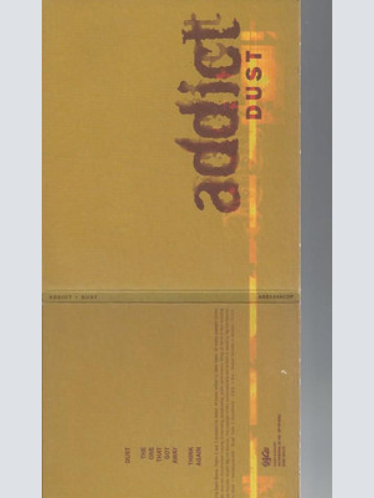 CD--ADDICT--DUST--3 TRACKS