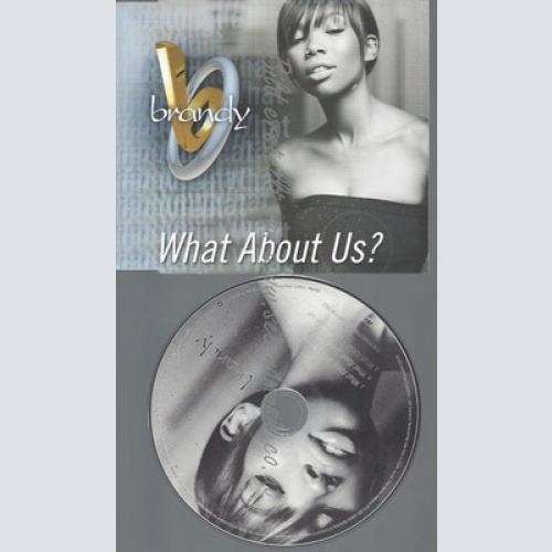 CD--PROMO--BRANDY--WHAT ABOUT US --3 TRACKS