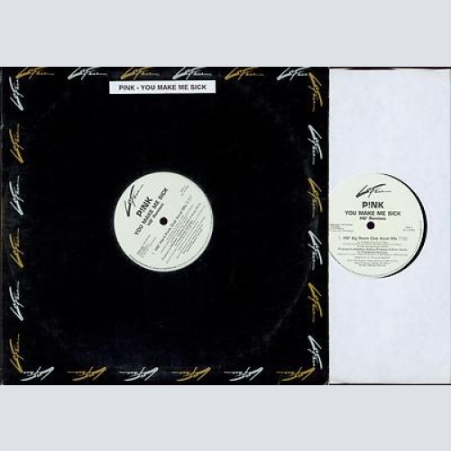 2 X 12" MAXI --PINK --YOU MAKE ME SICK --PROMO COPY