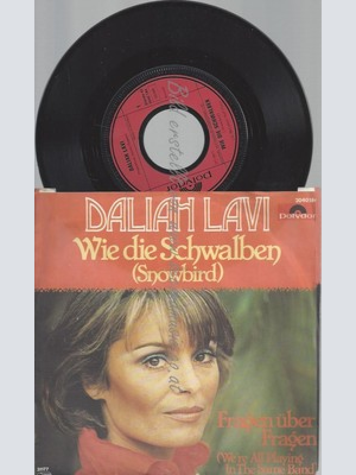 7"DALIAH LAVI--WIE DIE SCHWALBEN