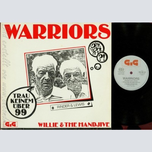 LP--WARRIORS--WILLIE & THE HANDJIVE