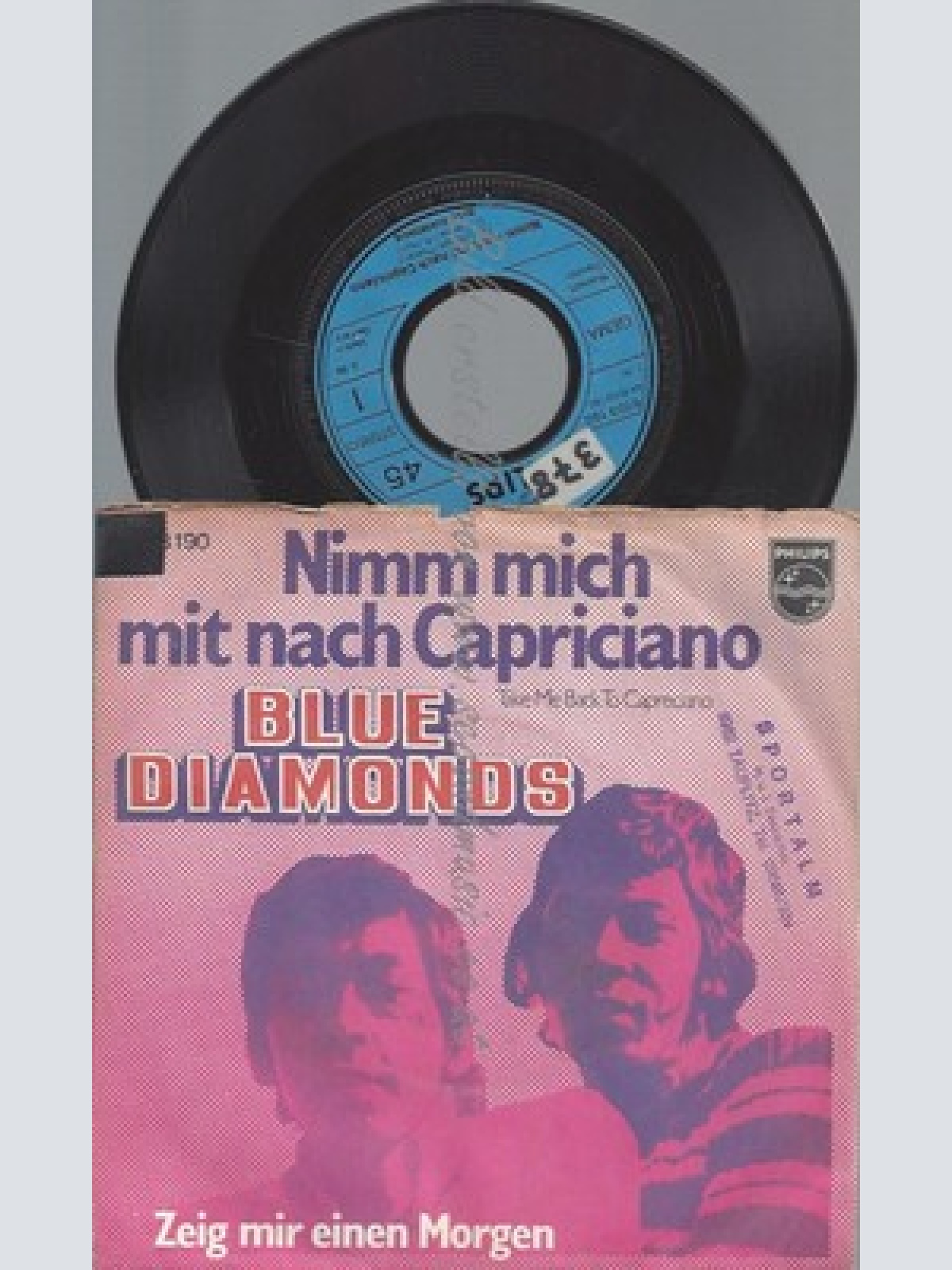 7"BLUE DIAMONDS--NIMM MICH MIT NACH CAPRICIANO--