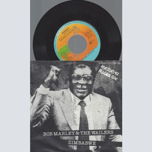 7"BOB MARLEY & THE WAILERS--ZIMBABWE--AUSTRO MECHANA