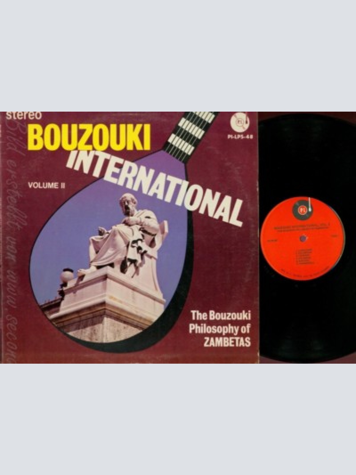 LP--BOUZOUKI INTERNATIONAL--VOLUME II--USA