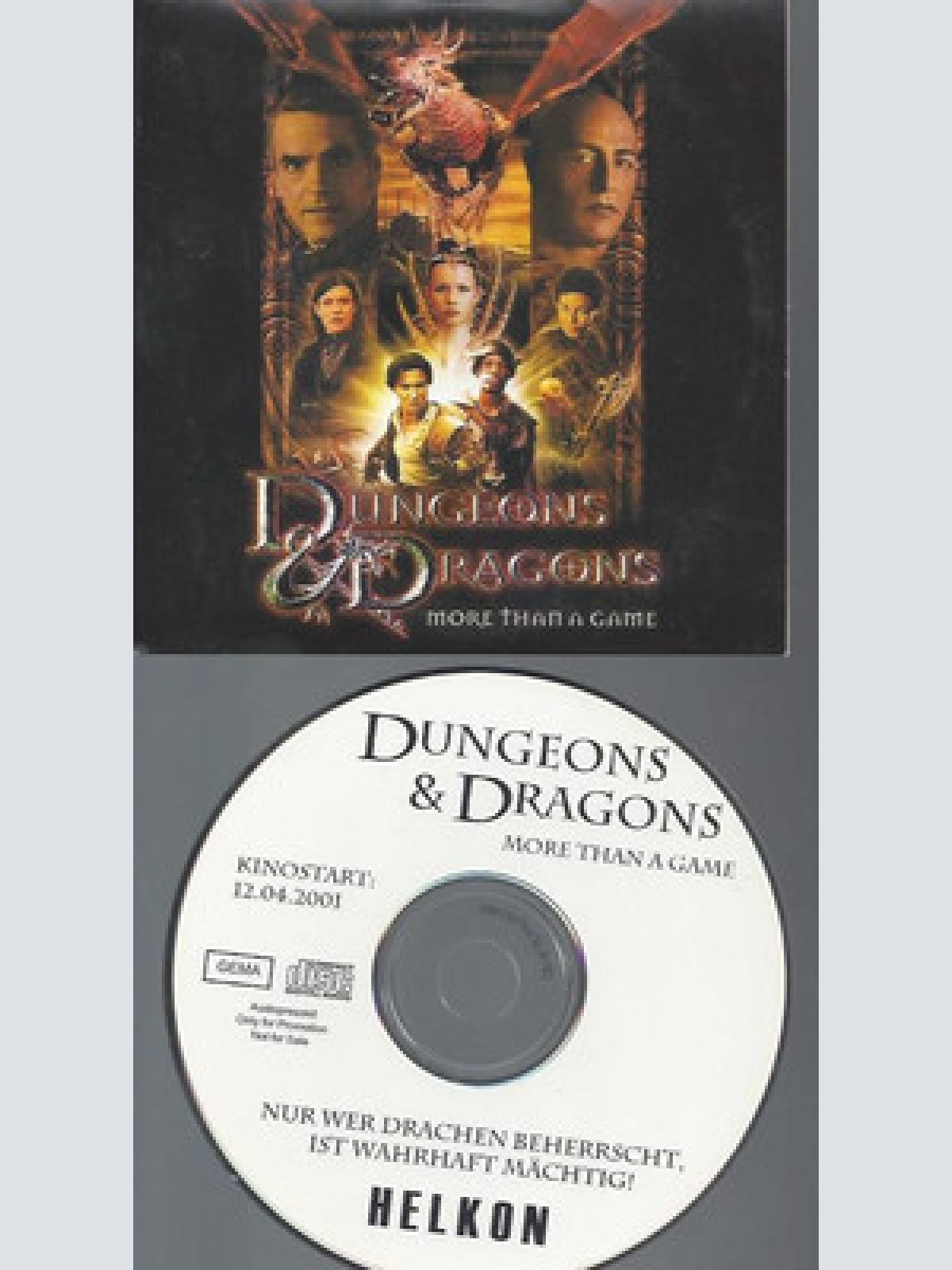 CD--RADIO-AUDIO PRESSKIT-PROMO-DUNGEONS & DRAGONS