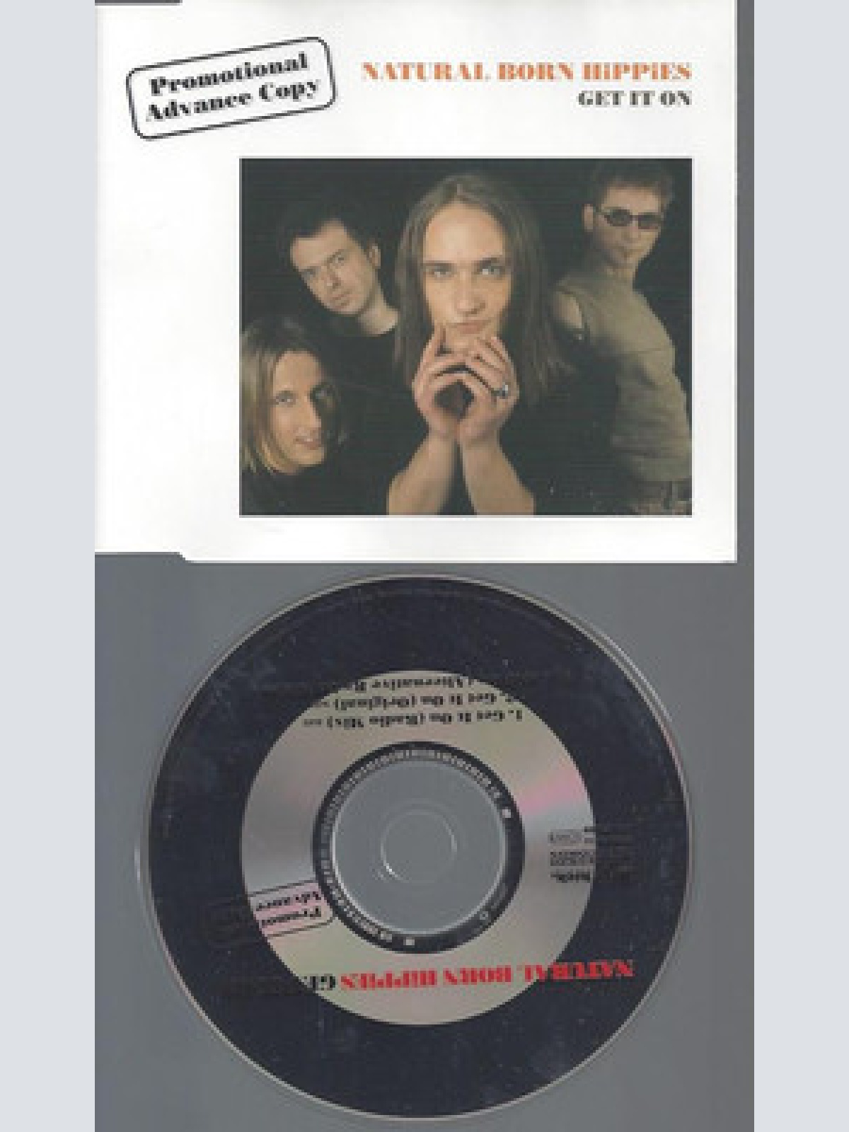 CD--PROMO-NATURAL BORN HIPPIES--GET IT ON