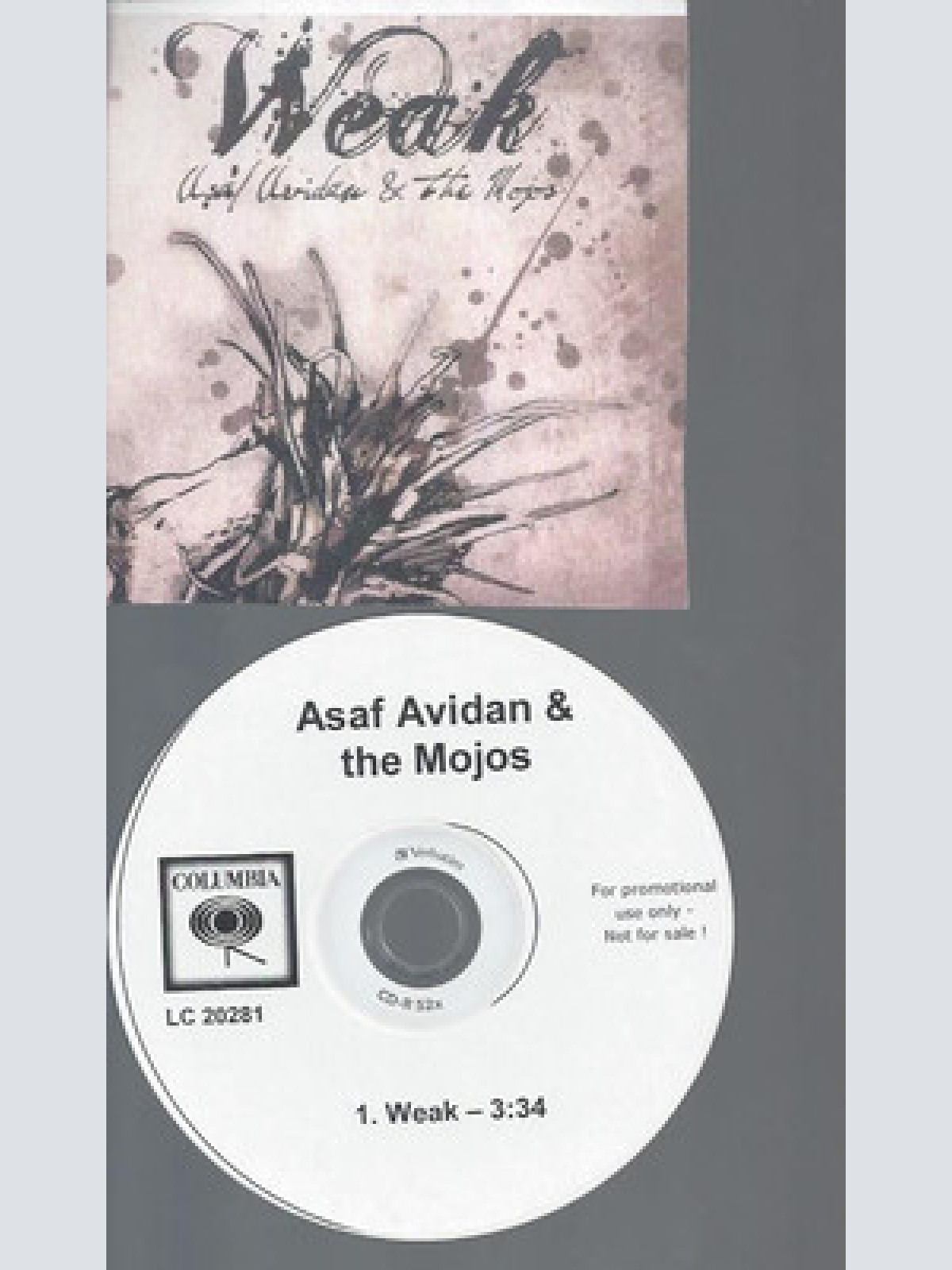CD--PROMO--ASAF AVIDAN & THE MOJOS--WEAK