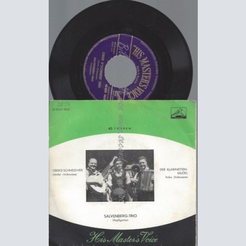 7"SALVENBERG TRIO--ÜBERD SCHNEID HER