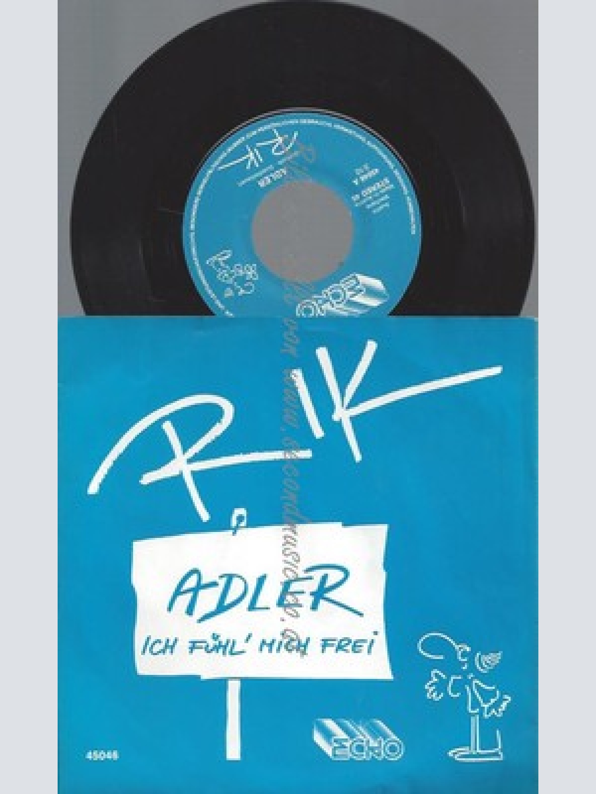 7"RIK--ADLER--ICH FÜHL MICH FREI