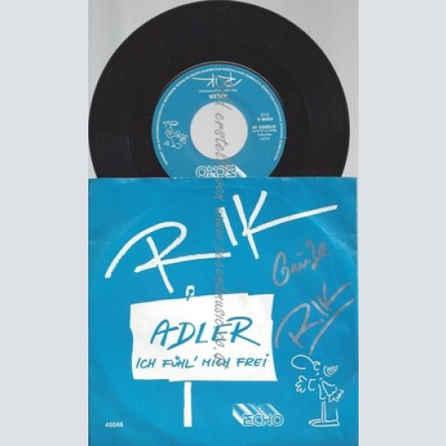 7"RIK--ADLER--MIT AUTOGRAMM