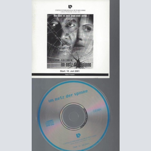CD--RADIO-AUDIO PRESSKIT-PROMO--IM NETZ DER SPINNE--MORGAN FREEMAN