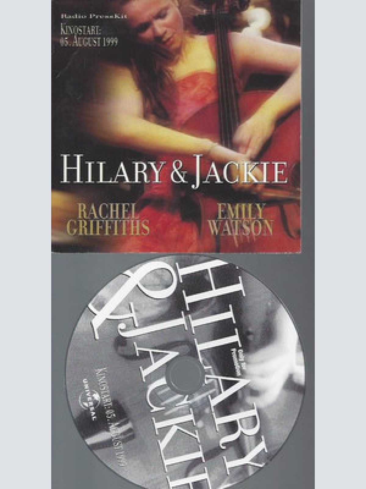 CD--RADIO-AUDIO PRESSKIT-PROMO--HILARY & JACKIE