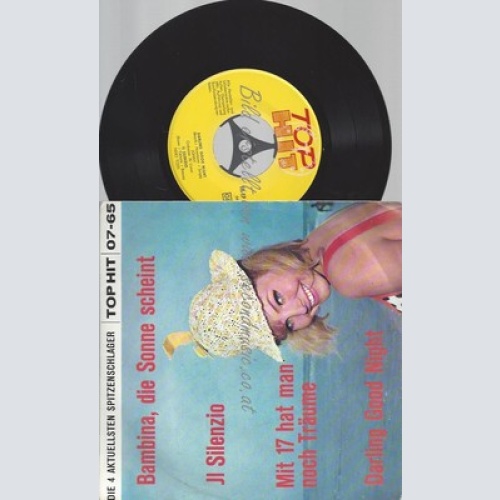 7"TOP HIT--SUSIE BARAN-GIUSEPPE REMO-JONNY-NINO TOSTI