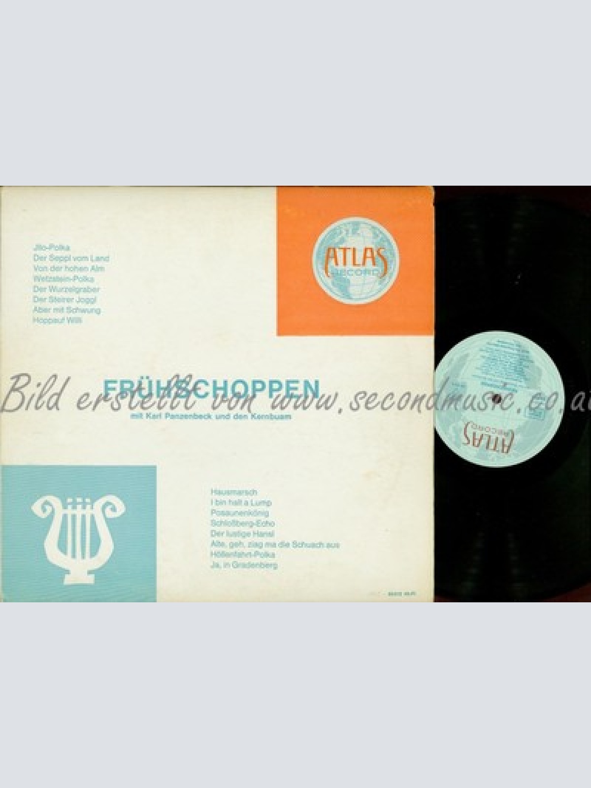 LP--FRÜHSCHOPPEN MIT KARL PANZENBECK UND DEN KERN BUAM