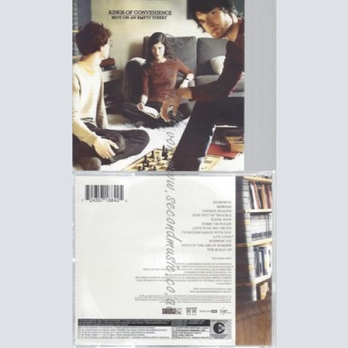 CD--KINGS OF CONVENIENCE --PROTECTED CD -- RIOT ON AN EMPTY STREET