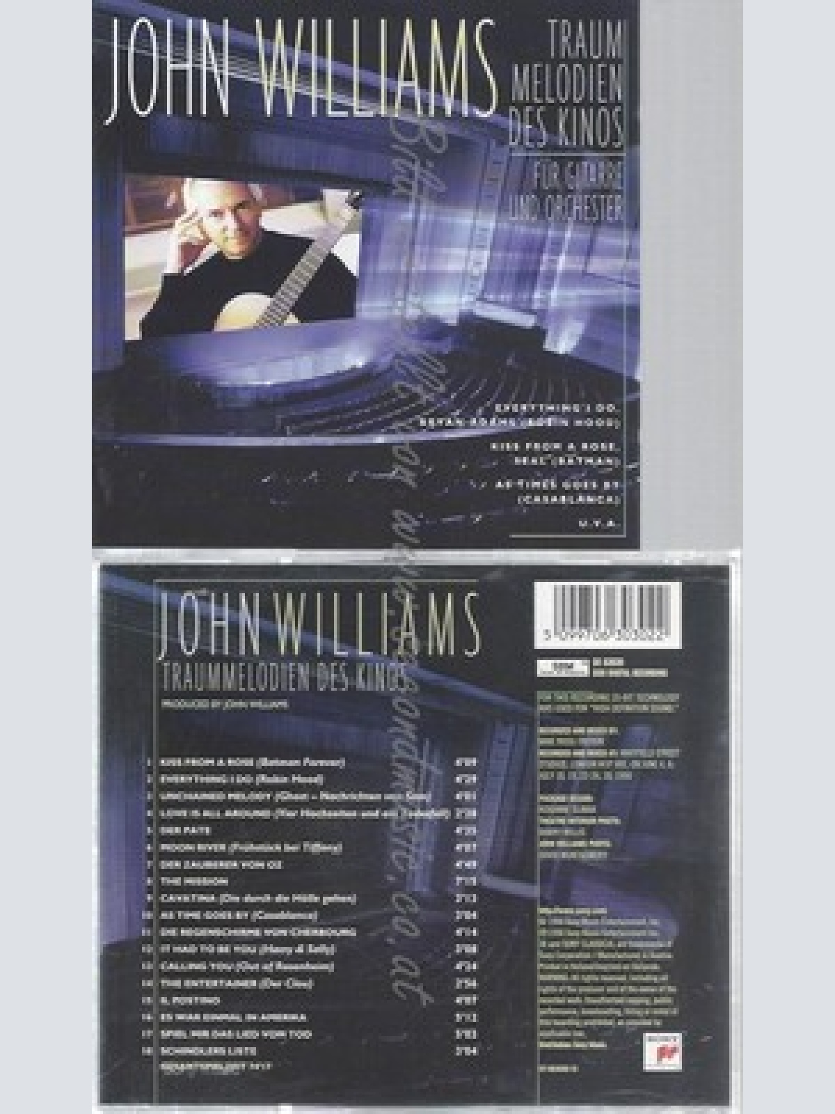 CD--JOHN WILLIAMS UND VARIOUS -- -- -- TRAUMMELODIEN DES KINOS